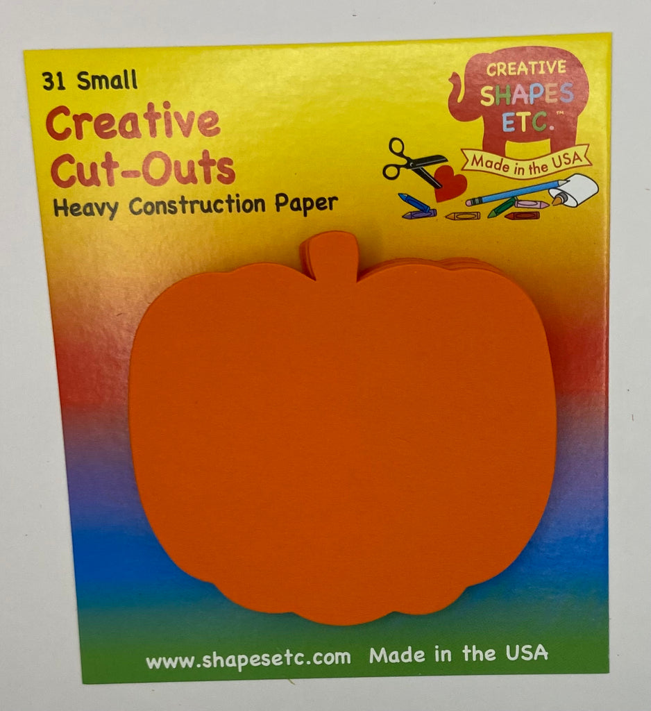 Pumpkin Small Single Color Creative Cut-Out